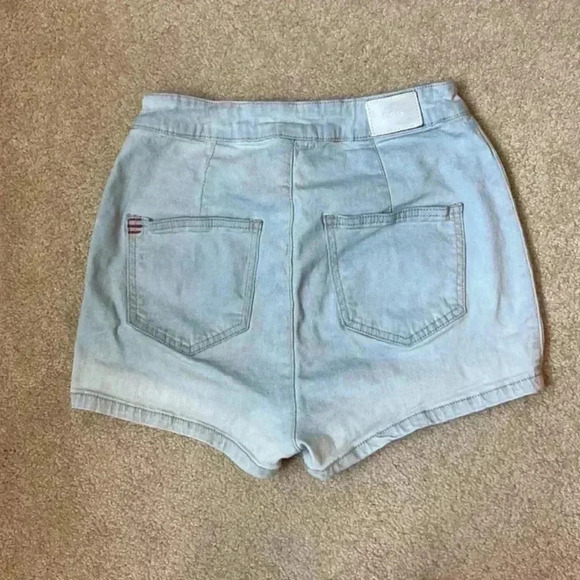 ⭐️ BDG blue high rise shorts in size 25 - Picture 2 of 4